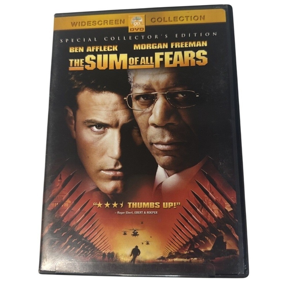 The Sum of All Fears (DVD, 2002) Widescreen Special Collector's Edition